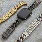 Berck Waterproof Chunky Bubble Chain Link Watch Band (Apple Watch Not Included)