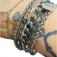 Waterproof Handmade Limited 5 Strand Chunky Link Toggle Bracelet
