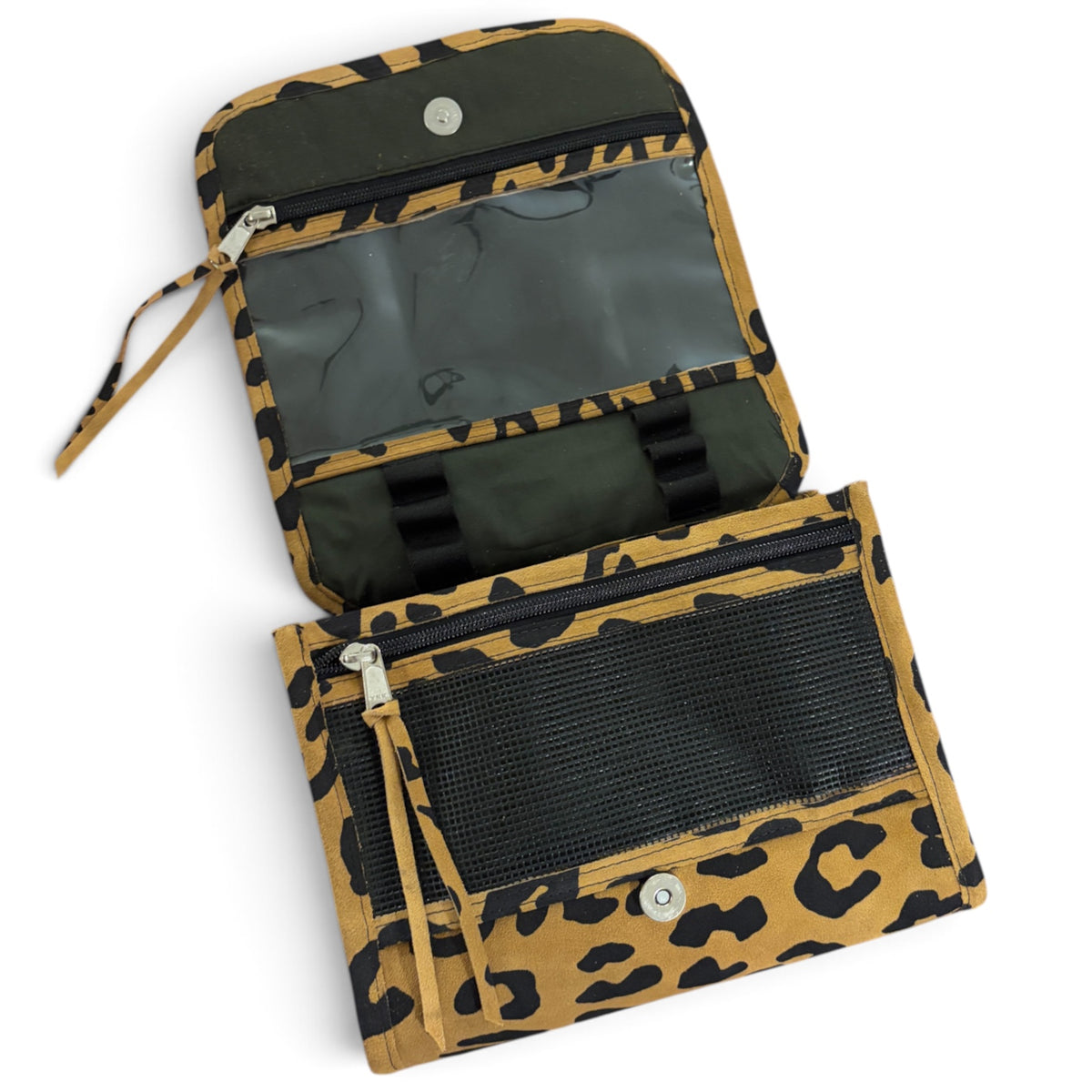 Esther Cosmetic Travel Case Leather - MADE TO ORDER