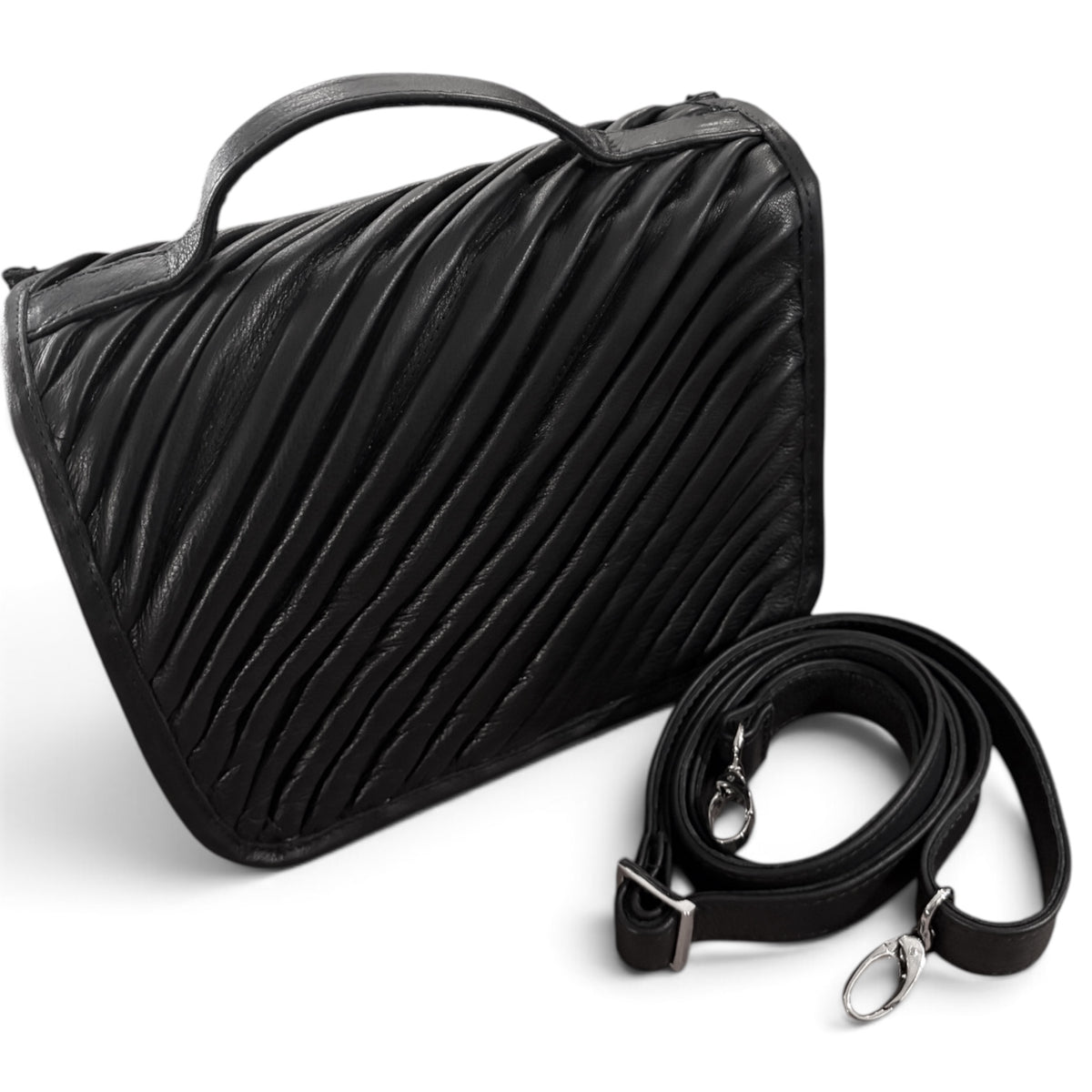 Esther Top Handle Satchel Leather - MADE TO ORDER