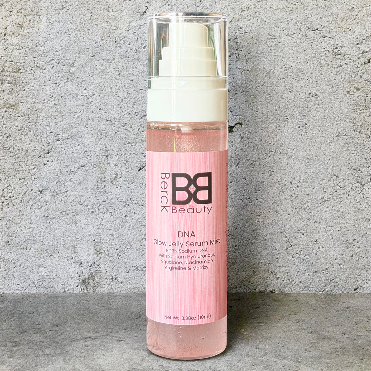 BB DNA Glow Jelly Serum Mist PDRN Sodium DNA with HA, Squalane, Niacinamide, Argireline & Matrixyl