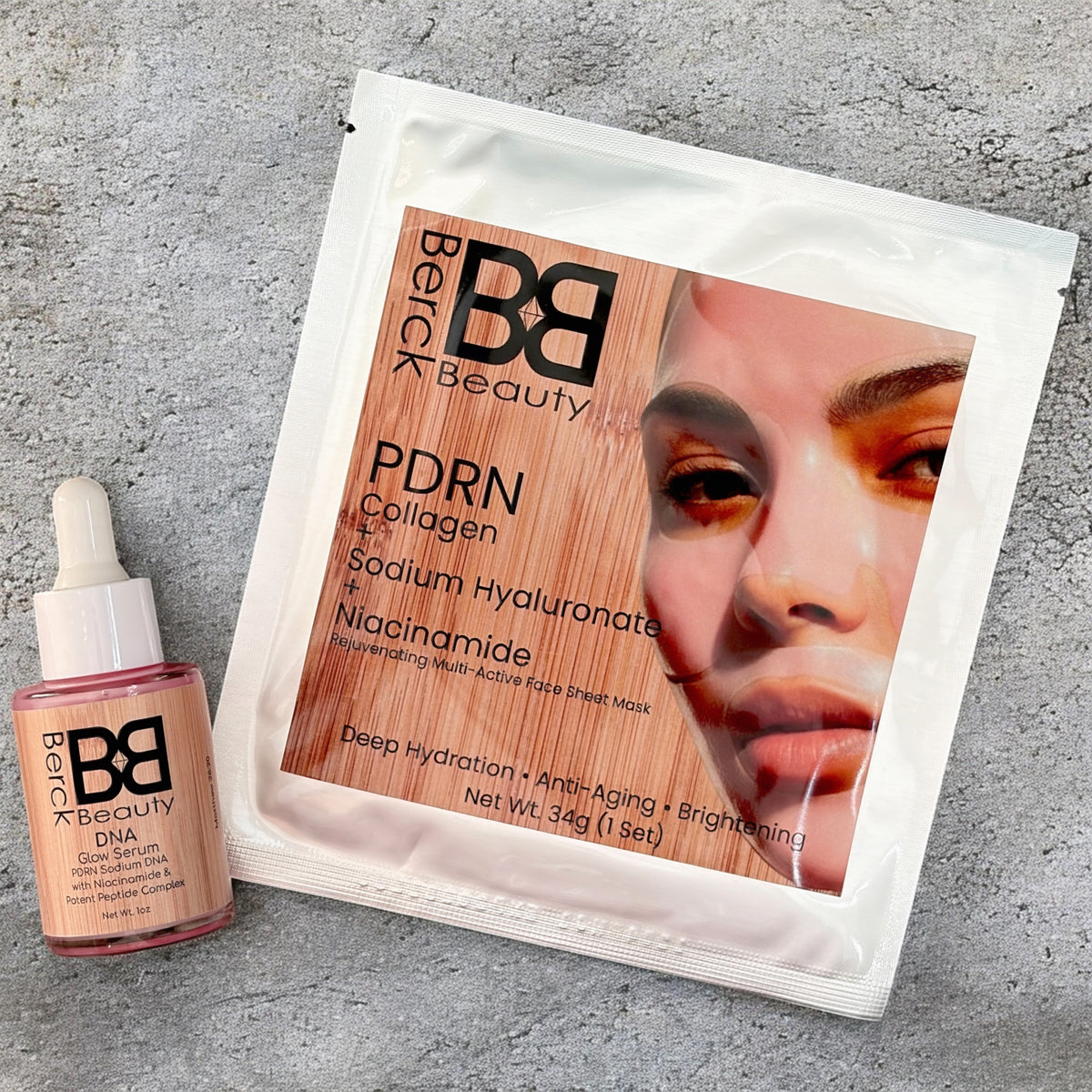 BB DNA Glow Serum & Sheet Mask Promo Bundle