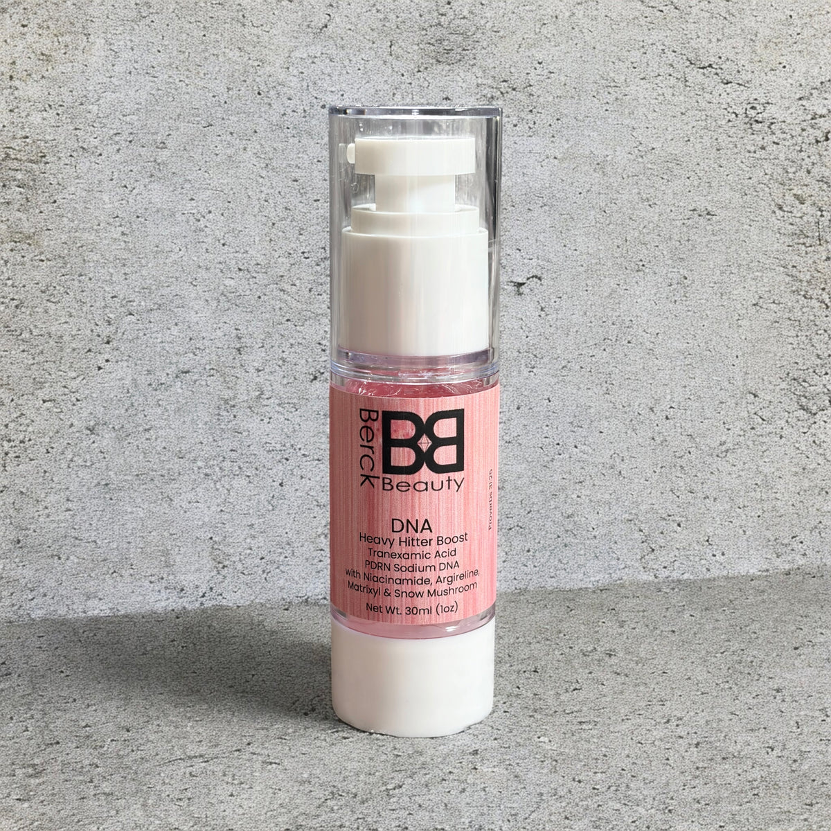 BB DNA Heavy Hitter Boost PDRN Tranexamic Acid Sodium DNA with Niacinamide, Argireline, Matrixyl & Snow Mushroom