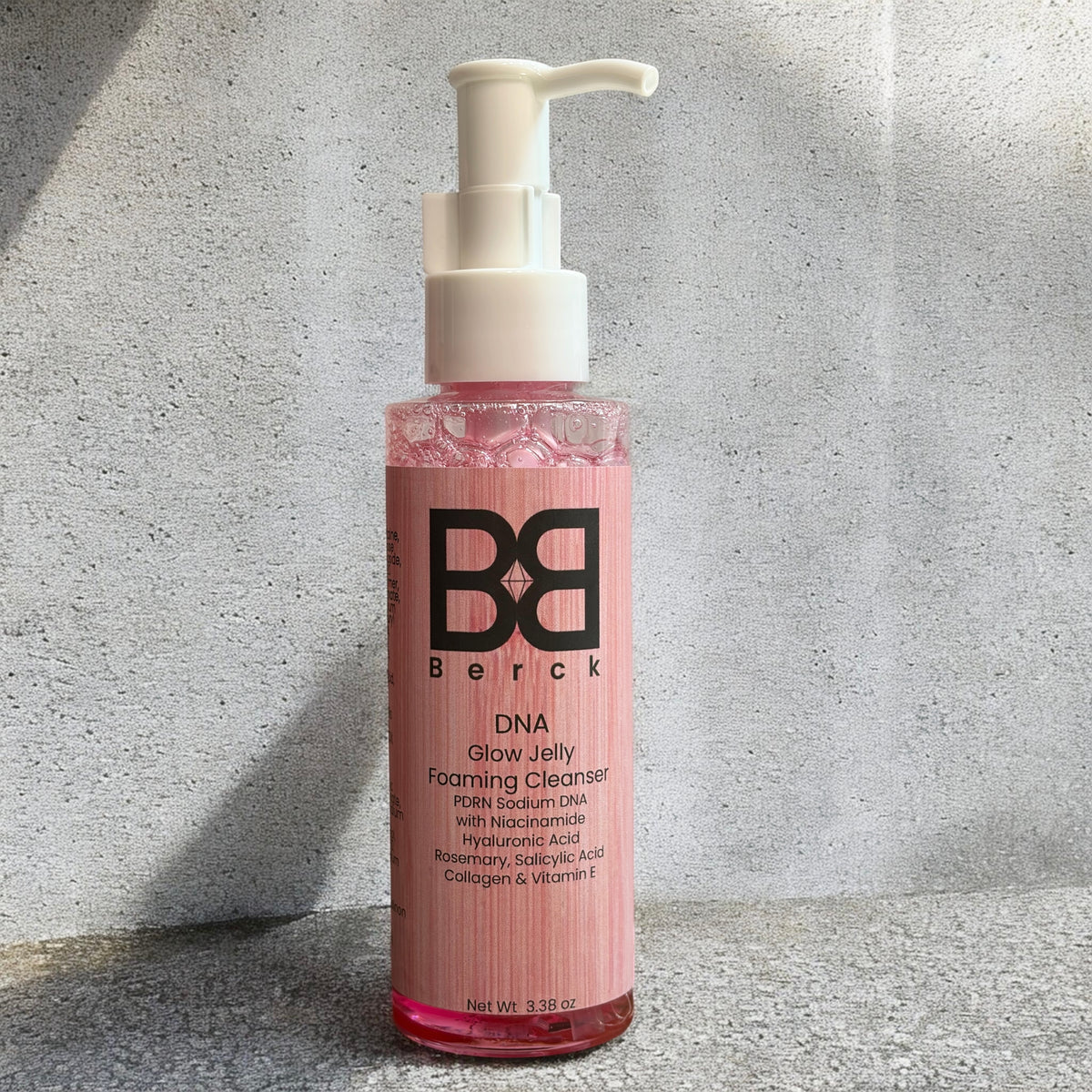 BB DNA Glow Jelly Foaming Cleanser PDRN Sodium DNA with Niacinamide, HA & LHA Salicylic Acid