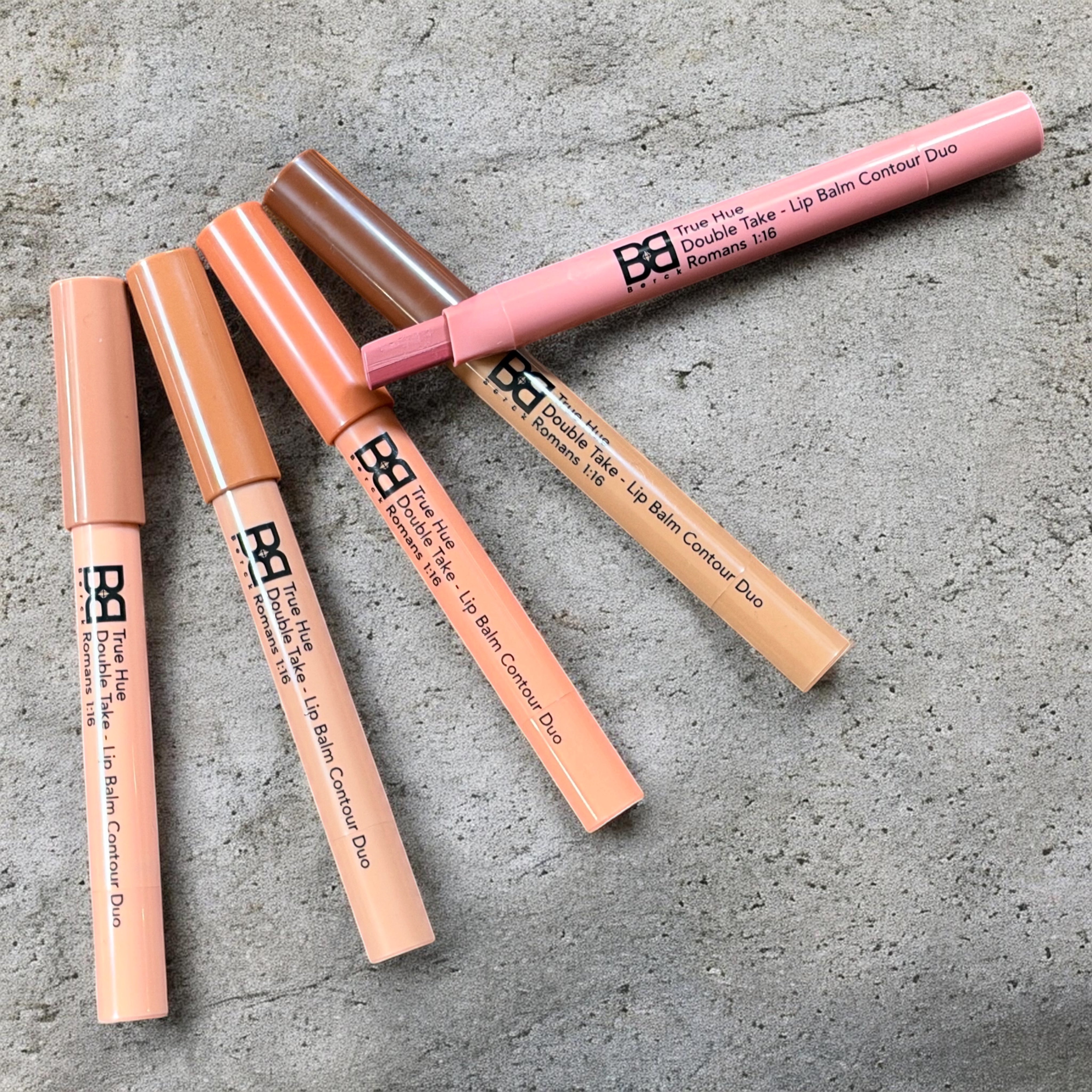 BB True Hue Double Take Lip Balm Contour Duo -  Skincare Infused
