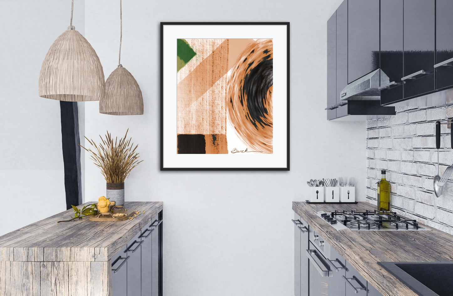“Through The Tunnel” Canvas Art Numbered Limited Edition