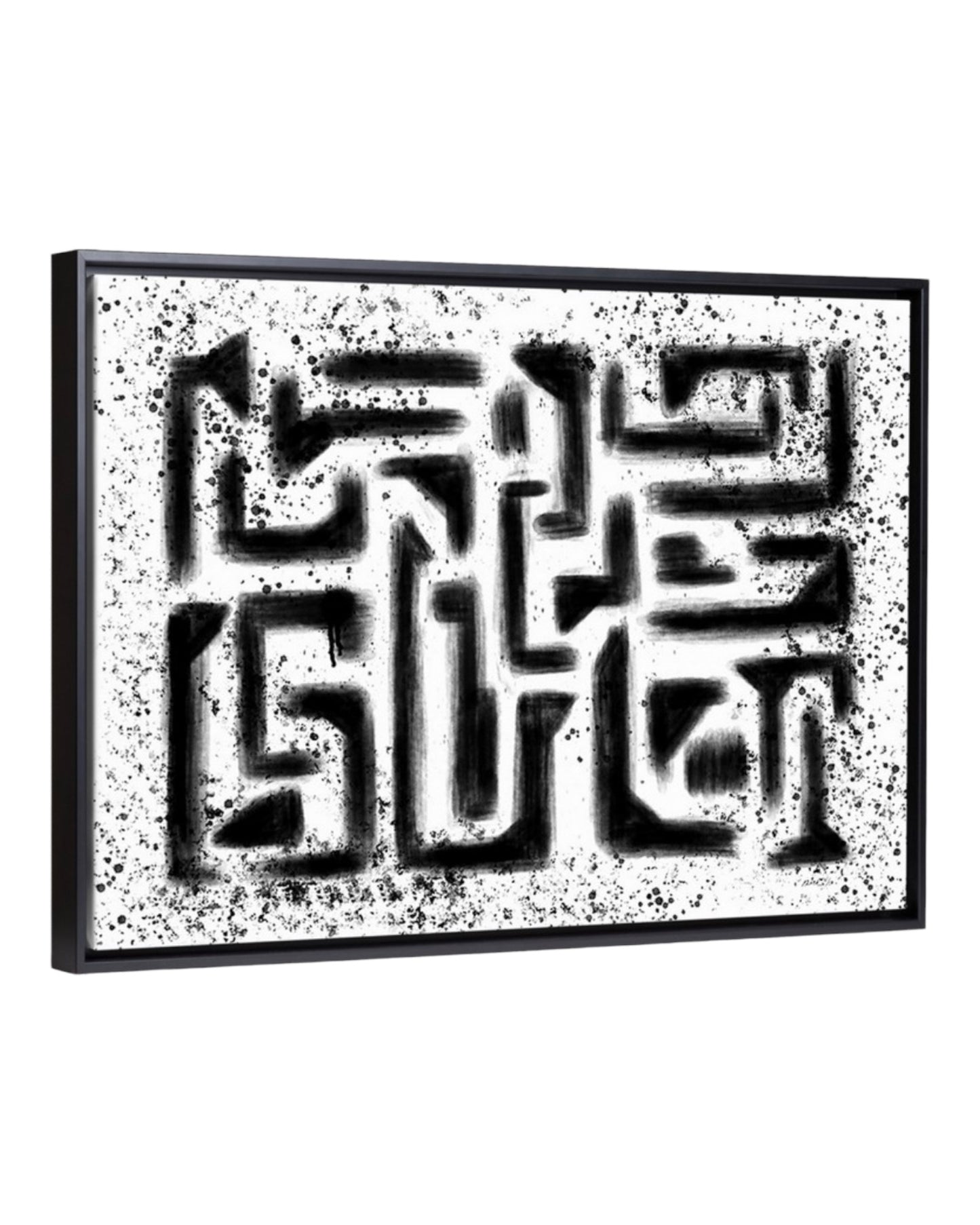 “Inked Out” Canvas Art Numbered Limited Edition