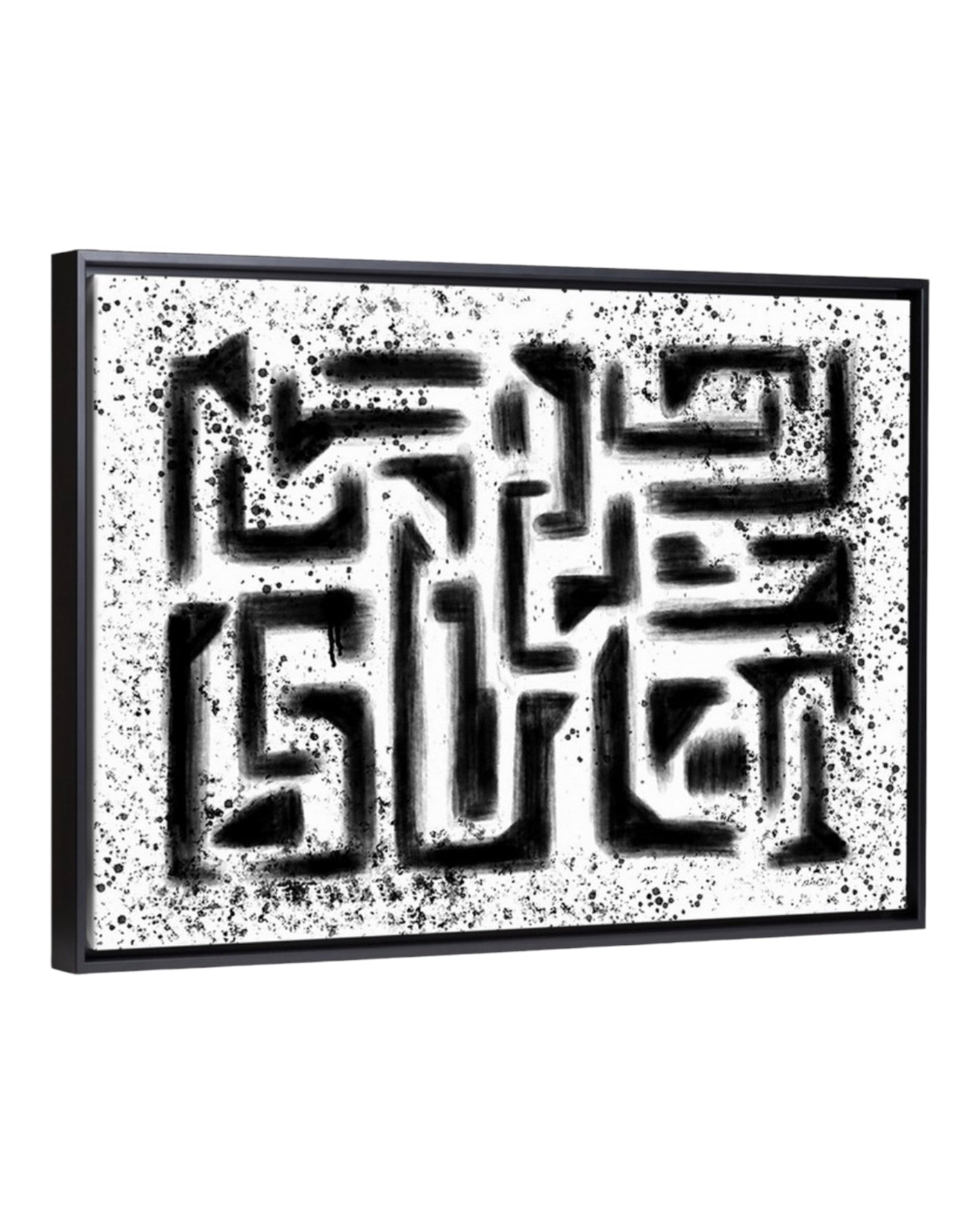 “Inked Out” Canvas Art Numbered Limited Edition