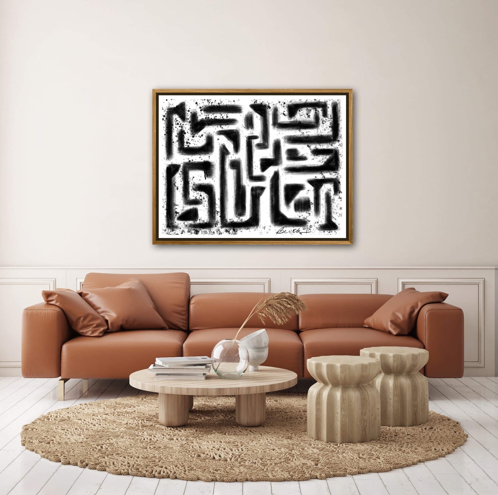 “Inked Out” Canvas Art Numbered Limited Edition