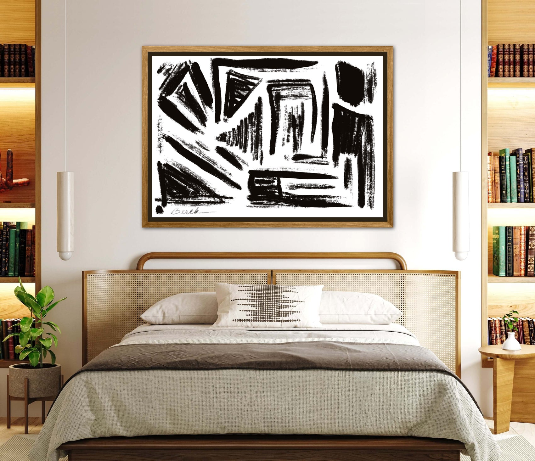 “Through The Door” Canvas Art Numbered Limited Edition