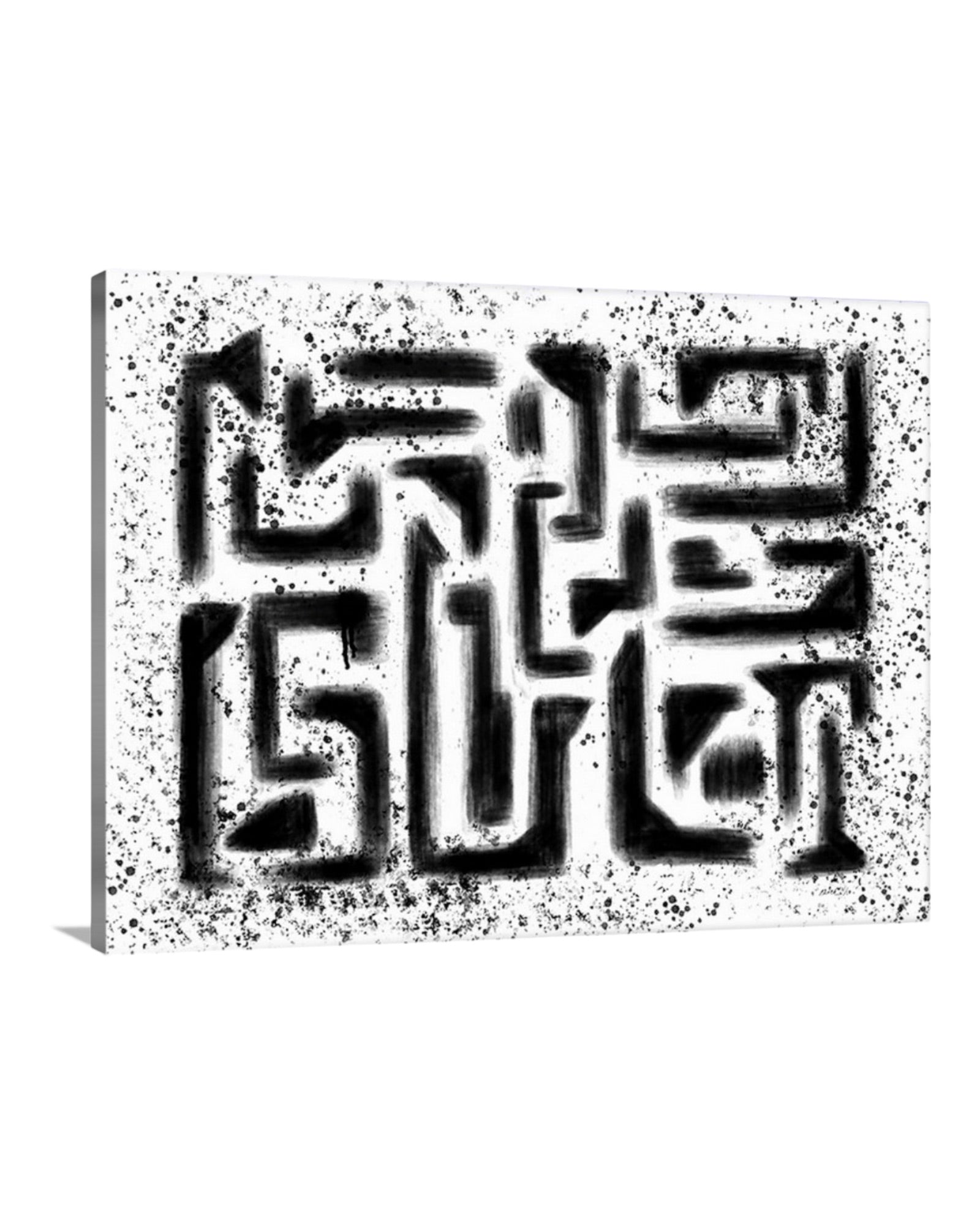 “Inked Out” Canvas Art Numbered Limited Edition