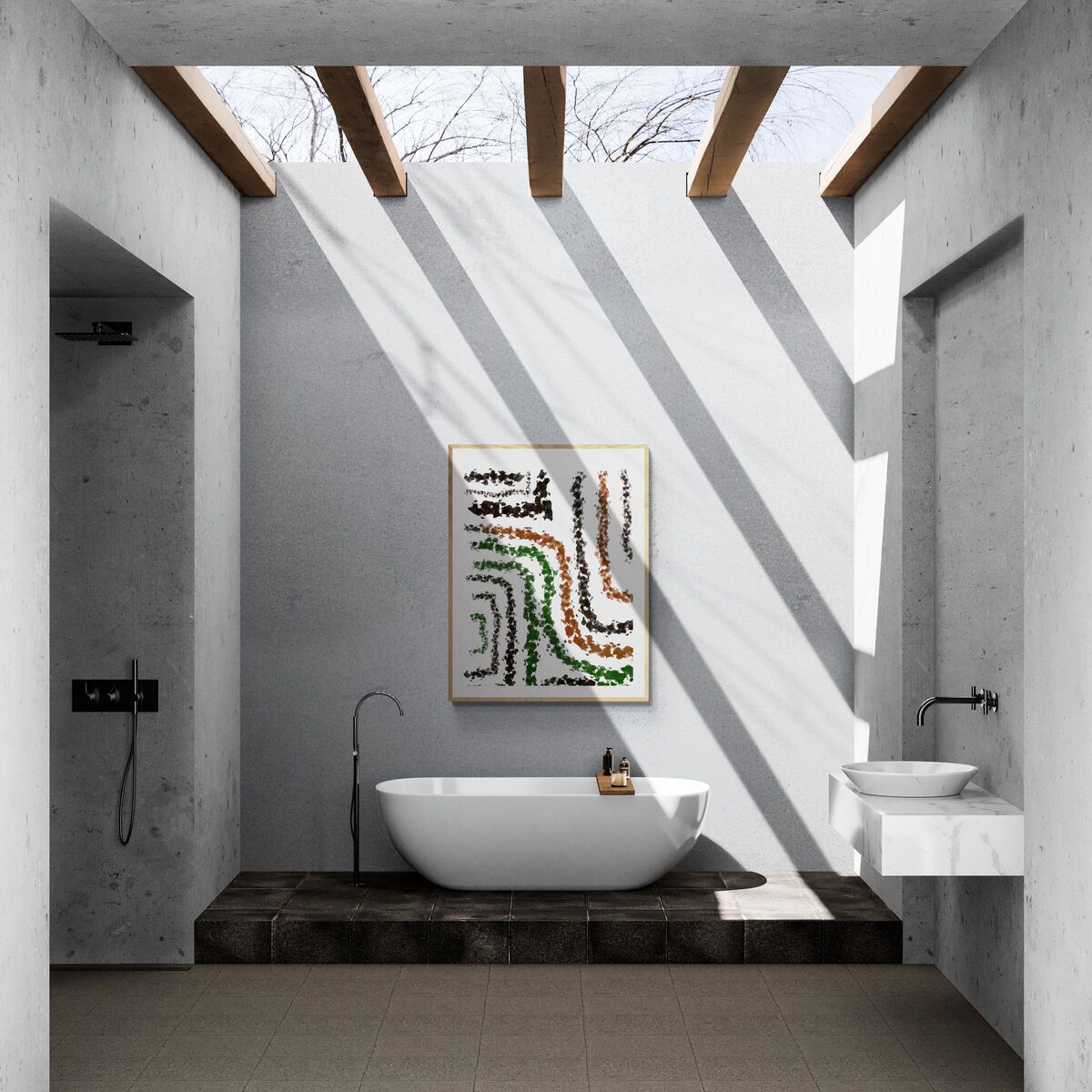 “Pathways” Canvas Art Numbered Limited Edition