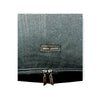Berck Aniine Leather Pouf 18"